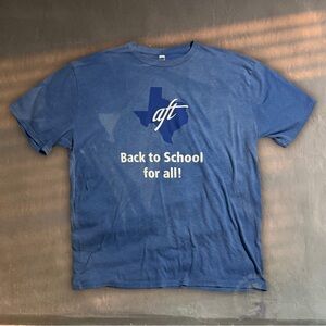 Texas sunfaded vintage thrashed super soft baggy tee school workwear unique tees